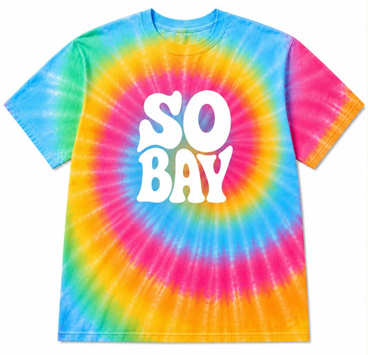 PRESALE - SOBAY Tie-Dye Wave T-Shirt